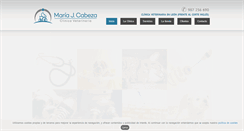 Desktop Screenshot of mariacabeza.com